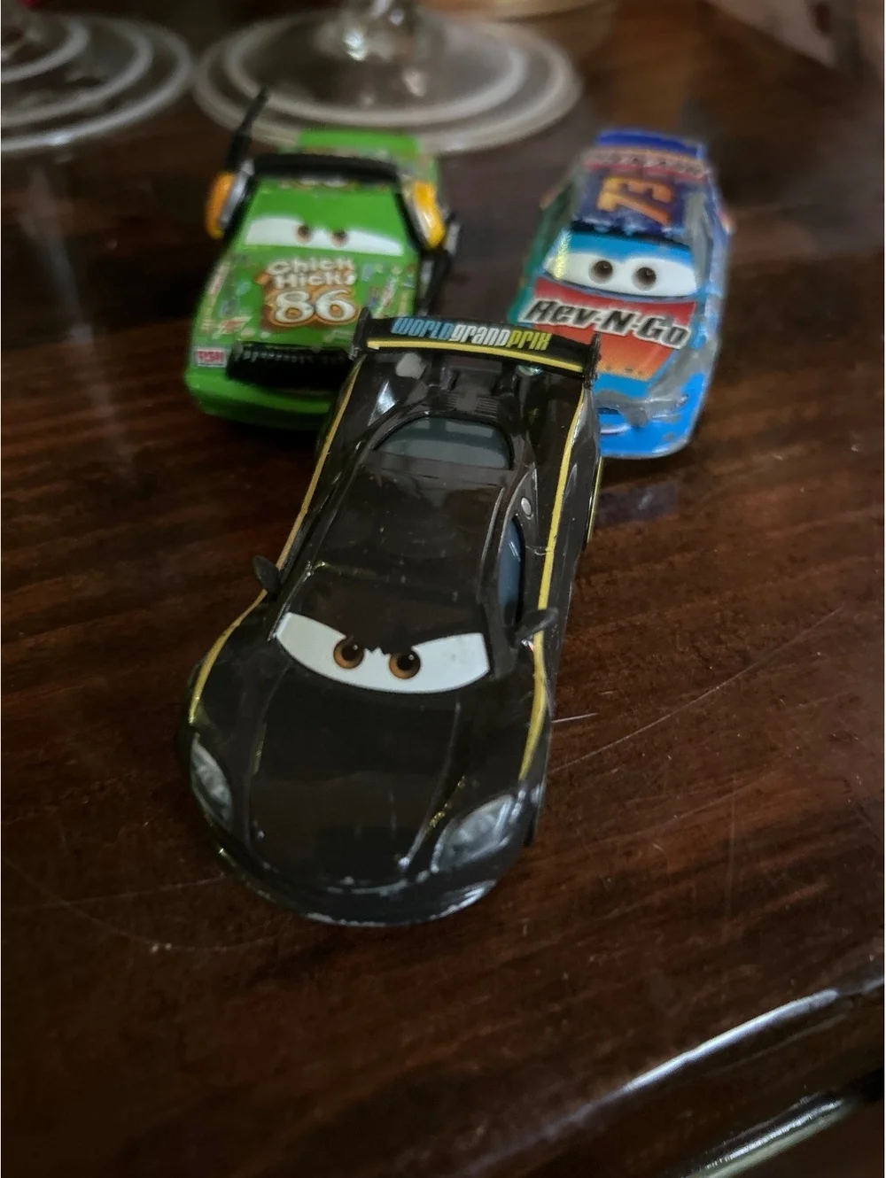 Disney Pixar Cars Diecast Toy Cars Set of 3